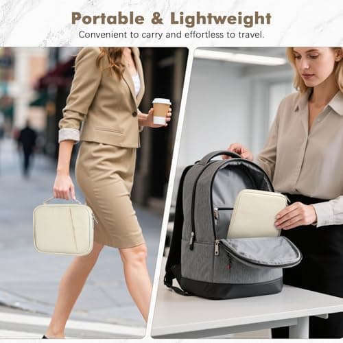 MoKo 7-8 Inch Padded Tablet Sleeve Bag with Carry Handle — view 5