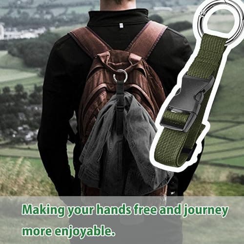 Haojiaho 3 Pcs Add a Bag Luggage Straps, Jacket Holder, Make Your Hands Free, Adjustable Suitcase Belt Straps, Travel Accessories for Connecting Luggage or Backpack, Easy to Carry Your Extra Bags — view 6