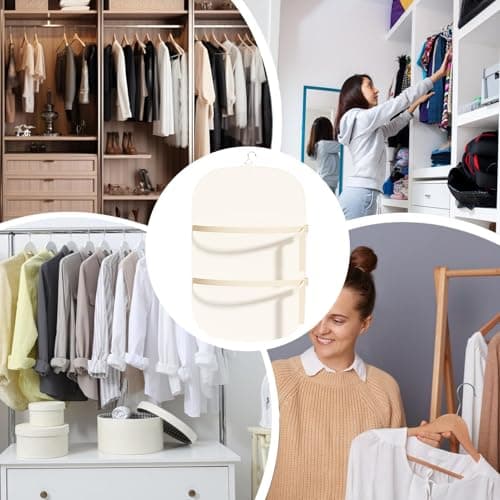Thin Compression Board, Portable Wardrobe Organizer, Ultra thin 1cm board with space saving, Dustproof fabric clothes cover, fold design, Travel packing for shirt Smart Storage Folder — view 5