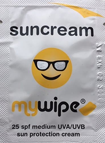MYWIPE Sun Cream Sachets Single Use Pocket Size for Travel, Festivals, Cycling, Sun & Ski x 20 — view 5