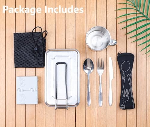 Camping Mess Tin,Mess Tins for Camping Suitable for Camping & Festivals — view 2