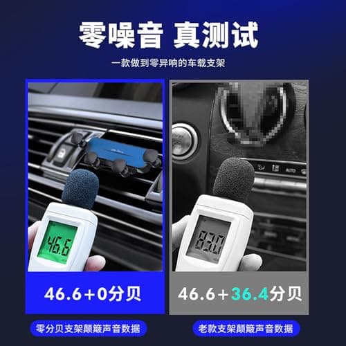 Little one Pro Air Vent Car Phone Holder Auto-lock Clamp Cradle with 360 Rotation One-hand Universal Mount for Android Smartphones — view 2
