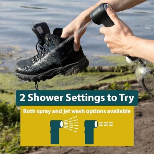 Colapz Portable Camping Shower with USB-C Rechargeable Bottle Pump — view 6