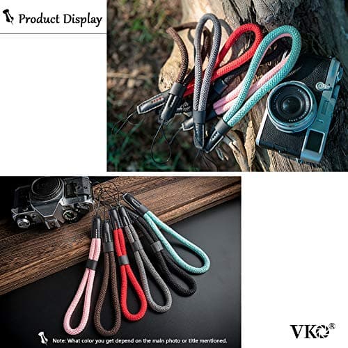 VKO Soft Camera Wrist Strap, Rope Camera Hand Strap — view 5