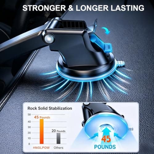 Car Phone Holder for Samsung Galaxy S23 S21 S22 S20 S24 Plus Ultra FE S10,A36 A26 5G A23 A33 A34 A15 A34 A14 5G A03 A03S A04S,Xiaomi 12 13,Redmi Note 11,3 in 1 Car Mount Air Vent/Dashboard/Windscreen — view 5