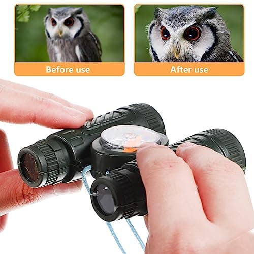 Kids Binoculars and Magnifiers Set Multi Pack for Outdoor Bird Watching — view 3