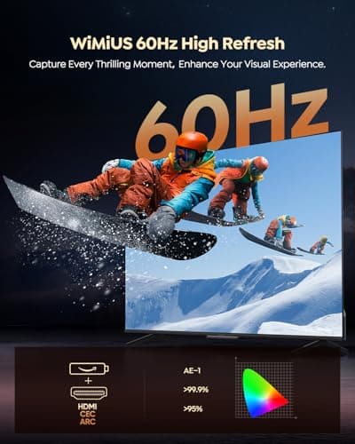 【Netflix Included/Dolby Audio】Smart 4K Projector,1400ANSI FHD 1080P Portable Projector,HDR10 Short Throw Auto Focus/Keystone WiFi6 Bluetooth 50% Zoom Home Cinema Projectors for Bedroom,Outdoor,Gifts — view 6
