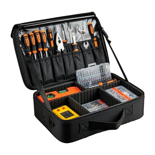GREENSAPPIRE Tool Bag Organiser with Adjustable Dividers Large Portable