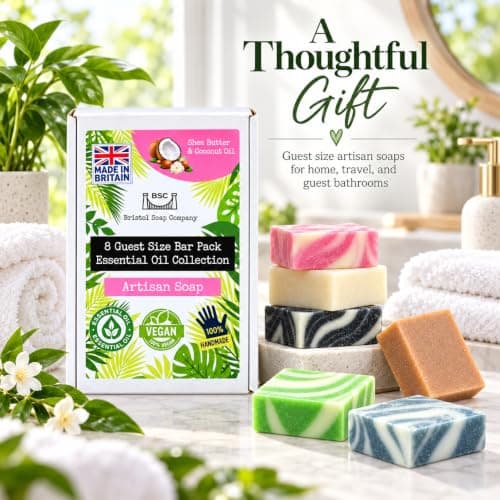 Bristol Soap Company Artisan Soap Guest Size (30g) Soap Pack, 8 — view 6