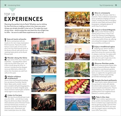 DK Top 10 Paris: Top 10 lists for your perfect trip, plus an all-weather folded map (Pocket Travel Guide) — view 3