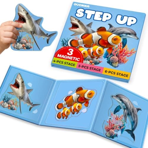 Magnetic Puzzles for 3 4 5 Year Olds - Travel Puzzles for Kids