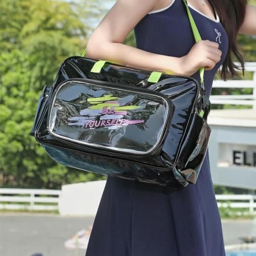 Sports Bag with Backpack Function, Travel Bag with Shoe Compartment and Wet Compartment — view 5