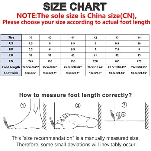 Running Shoes Mens Trainers Lightweight Outdoor Sports Shoes Athletic Gym Non Slip Soft Chunky Sole Walking Trainers Barefoot Trail Sneakers Arch Support Breathable Comfortable Unisex Wide Casual — view 6