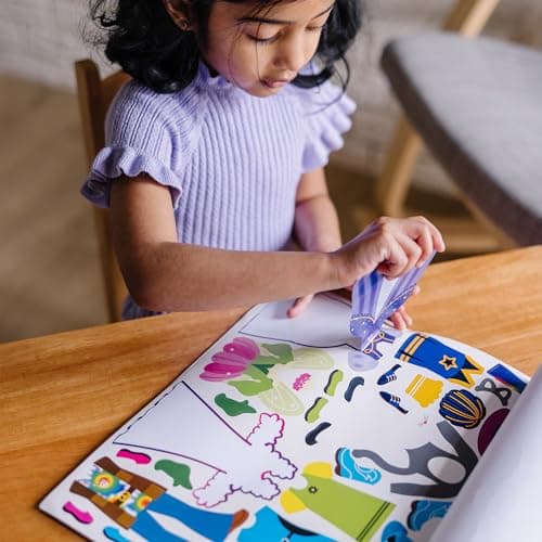 Melissa & Doug Reusable Sticker Pad | Activity Book for Children, Plane & Travel Activities for Kids | Age 3-5 — view 5
