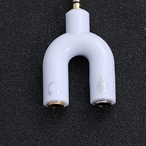 PartyKindom 2pcs 3.5mm Audio Signal Adapter for Input and Output — view 2
