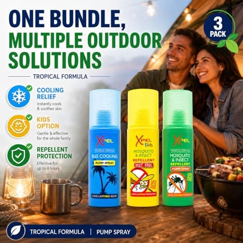 Mosquito & Insect Repellent Spray 70ml – 3 Pack — view 2