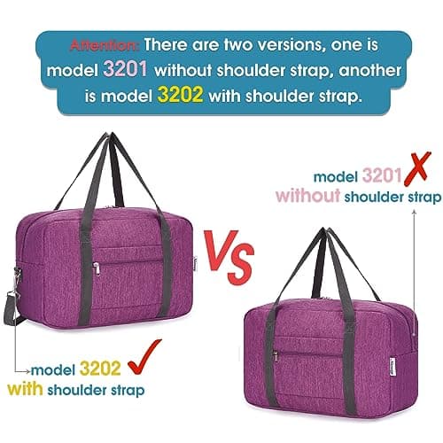 Narwey Ryanair Cabin Bags 40x30x20 Underseat Foldable Travel Duffel Bag — view 6