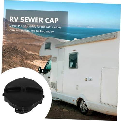 ELAYARD Rv Sewer Hose Cap Dual-ear Clamp Rv Hose Adapter Replacement for Travel Trailer Camper Sewer System Prevents Odor Overflow Easy to Install and Deformation Resistant — view 5