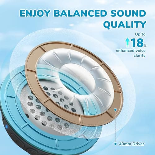 iClever BTH22 Kids Headphones Wireless, 60H Play Time, USB C Fast Charging, Bluetooth 5.4, AUX Cord,Safe Volume 74/85 dBA,Toddler Headphones for iPad/Tablet/Travel/School, Black & Magenta — view 5