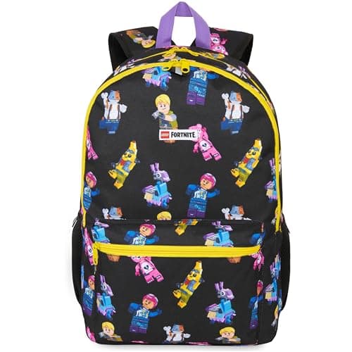 Get Trend Lego Fortnite Boys Large Backpack 46cm, Padded Straps School Bag