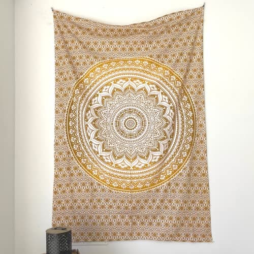 MOMOMUS Sand Free Beach Blanket Extra Large Lightweight Mat Brown 135x210cm
