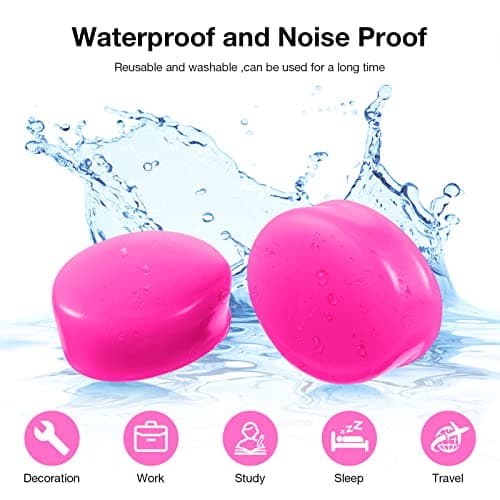 Frienda 21 Pairs Silicone Ear Plugs for Sleeping — view 3