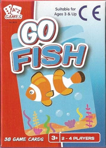 A-Z Go Fish Card Game | Travel Games for Kids, Kids Card Games - 38 Game Cards for 2-4 Players — view 3