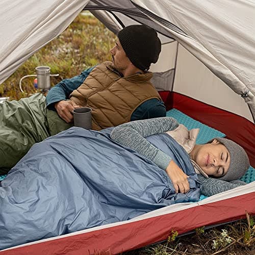Naturehike Envelope Cotton Sleeping Bag for Adults and Kids 3-4 Season Lightweight Waterproof Camping Sleeping Equipment(Brown XL) — view 2