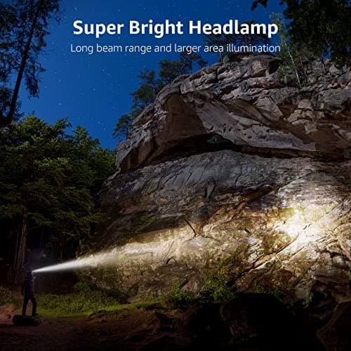 Lepro LE Rechargeable LED Headlamp, 2 Pack Super Bright Headlamp Waterproof — view 2