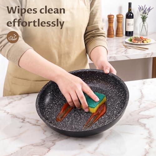 Fadware Non Stick Frying Pan Set with Detachable Handle - 20cm, 24cm, 28cm — view 6