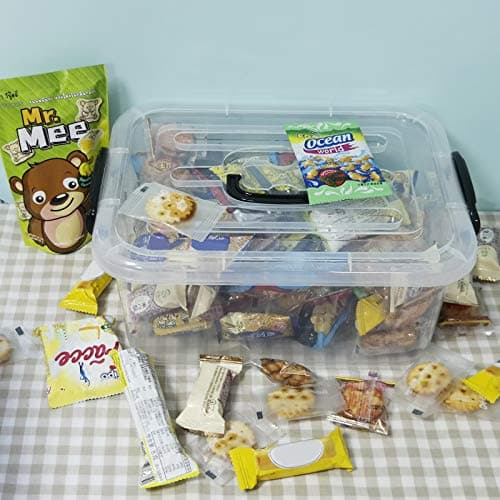 Uumitty Plastic Storage Box Bins with Lids, Pack of 6 (8 Litres) — view 6