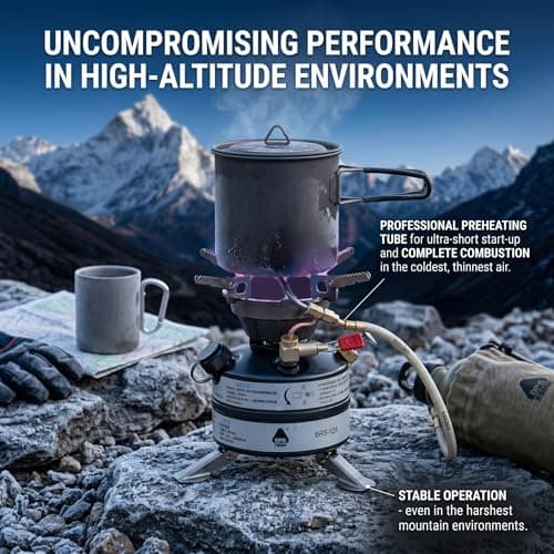 Multi Fuel Camp Stove, 2120w High-power Portable Gasoline Stove With Altitude Adaptation For Outdoor Camping Gasoline, Multi Fuel Camp, White Gas — view 5