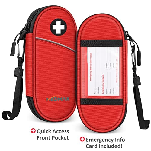 MEDMAX Insulin Cooler Travel Case with 2 Ice Packs, Portable Organiser Bag — view 4