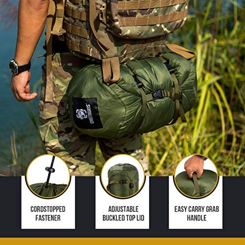 OneTigris Sleeping Bag Compression Stuff Sack, 25L — view 5