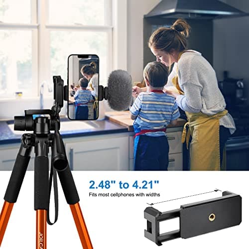 JOILCAN Compact Camera Tripod for DSLR, Camera Phone Stand for Canon/Nikon — view 6