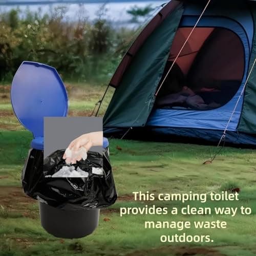 Portable Toilet Gel,Portable Toilet Coagulant,Portable Camping Toi-Let Gel,Quickly Absorption,Solidification,Deodorization,Cam-Ping Toi-Let Absorbent Powder,For Hiking,Travel,Car Interior & Outhouses — view 3
