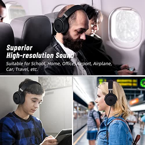 Rockpapa Circle ONE Foldable Kids Headphones Wired with Microphone &3.5mm — view 6