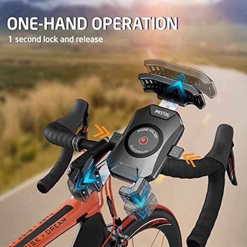 iMESTOU Anti-Theft Motorbike Phone Mount-1" Bike Ball Phone Holder — view 5