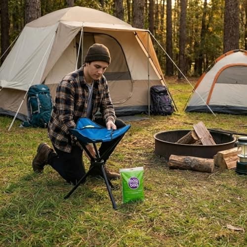 Boginabag Camping Toilet Refill Bags - Biodegradable Liners, 10 (2-Pack) — view 5