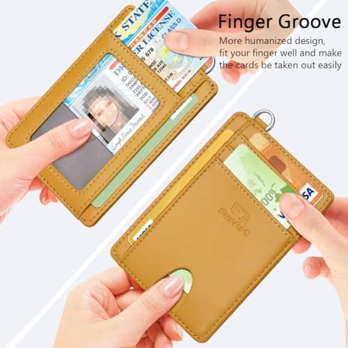 FurArt Credit Card Holder Slim RFID Women's Card Wallet — view 3
