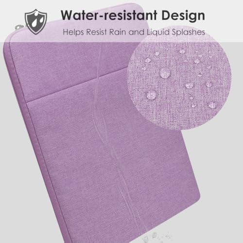 ProElife Sleeve Case for MacBook Air 15 inch M5 M4, Water-resistant, Purple — view 4