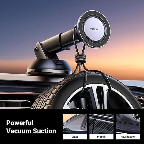 UGREEN Magnetic Car Phone Mount Compatible with MagSafe Car Mount — view 4
