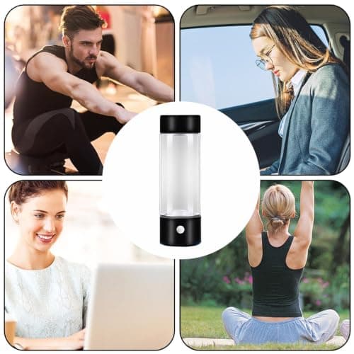 Rechargeable Water Bottle Removable Drinking Bottle 420ml Food-Grade Cup — view 4