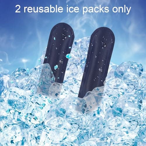 Nogsay Insulin Cooler Travel Case,Monjaro Insulin Pen Case,Medicine Cool Bag with 2 Ice Packs,Portable Diabetic Medication Needles Medical Supplies Cooling Small Storage Travel Pouch — view 4