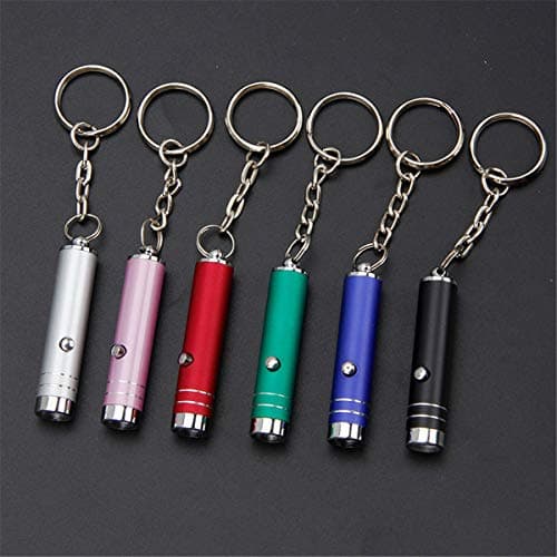 YPREWY Keychain Flashlight Pocket Lamp Led Make Great Gifts Marker Checker Detecti with Quick Release Keychain Hand — view 2