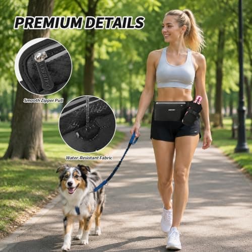 Hydration Waist Pack with Water Bottle Holder for Running, Hiking,Cycling — view 5