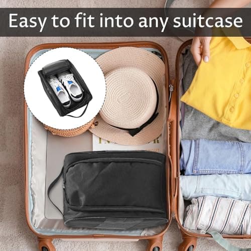 Waterproof Shoe Bag with Ventilation Holes,Shoe Bags for Football Rugby,Golf Boot Bag,Multifunctional for Men,Women,Boys and Girls,Portable Multifunctional Travel,Gym,Outdoor Use Storage Organize — view 4