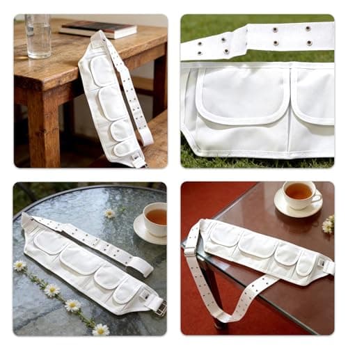 Pilgrimage Waist Bag with Large Storage Pocket Breathable Design Adults Storage Pocket Travel Belt — view 2