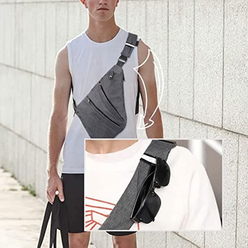 Anti-Theft Crossbody Bag for Women, 2025 New Anti-Theft Travel Bag, Shoulder Bag, Anti-Theft Design for Travel, Sports, Einheitsgröße — view 6