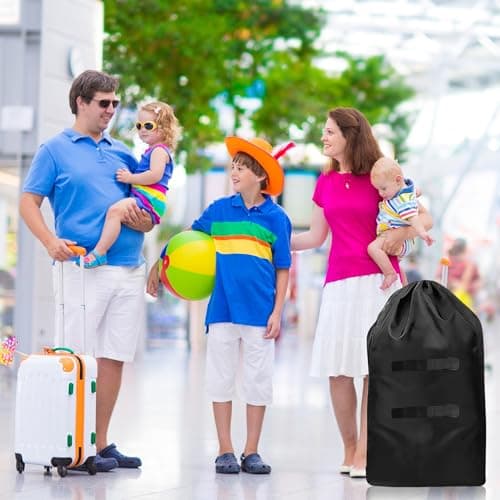 Stroller Travel Bag, 1PCS Pram Bag for Airplane Waterproof Gate Check Bags — view 5